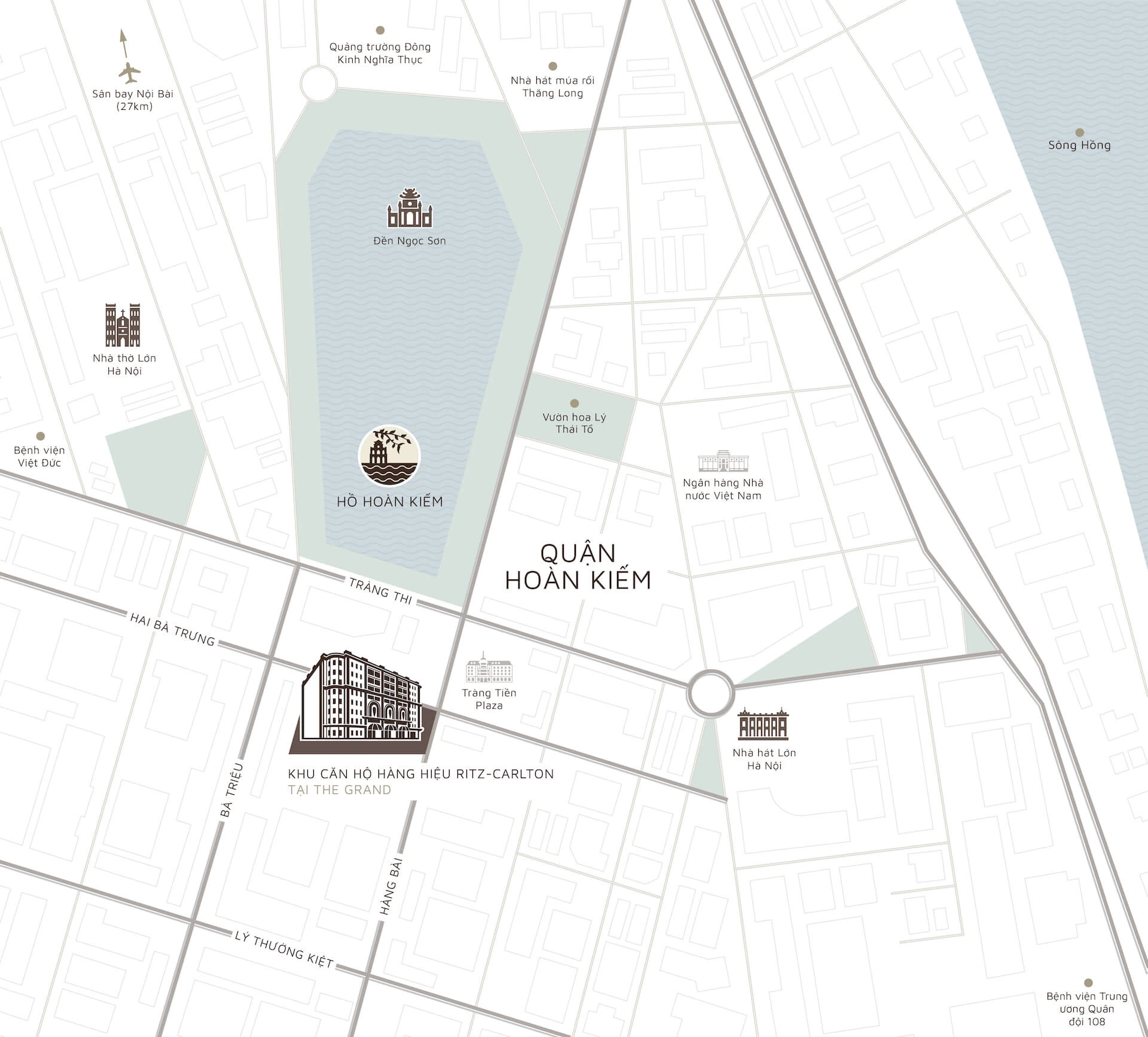 The Grand Hanoi · Vị trí